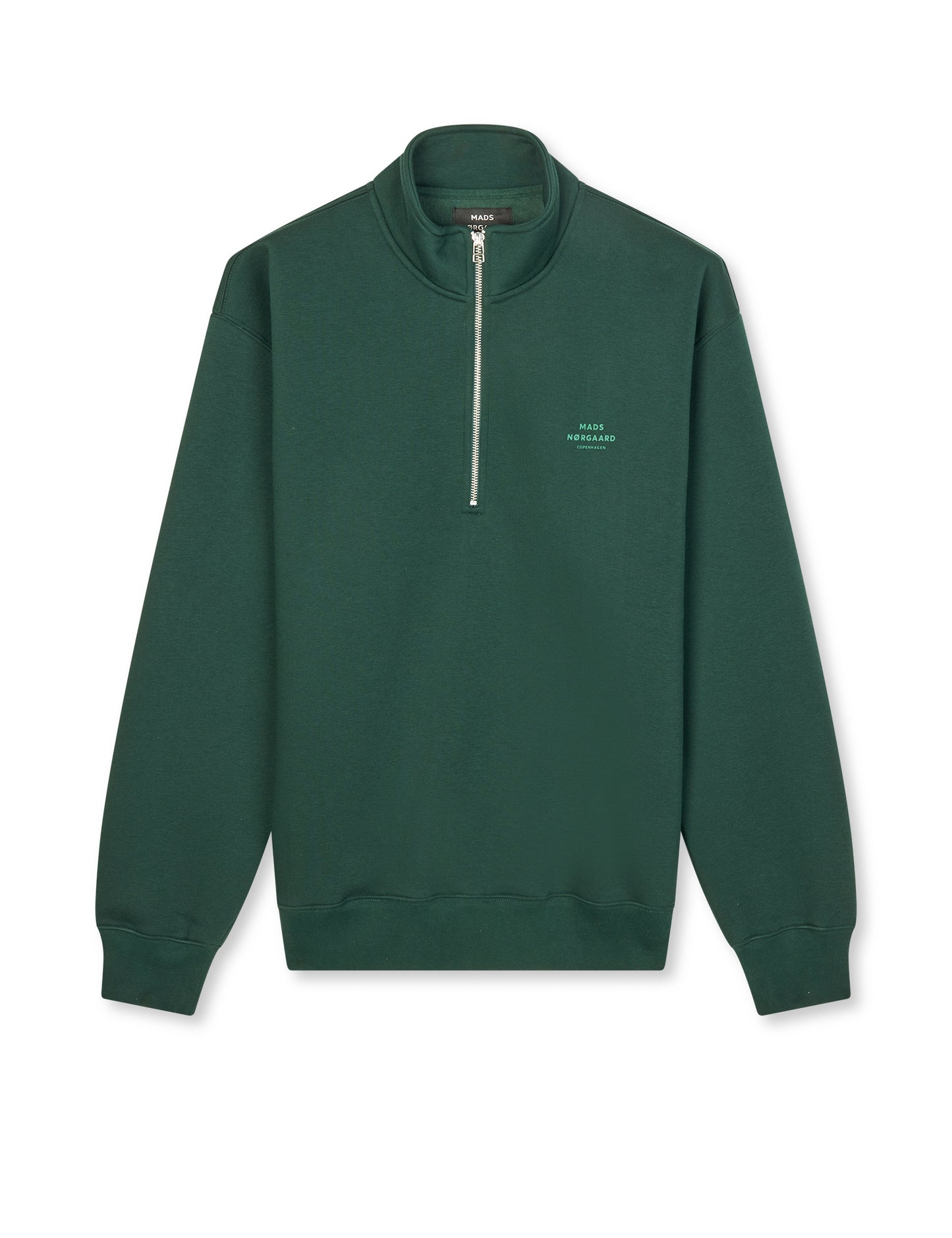 Standard Half Zip Logo Sweat, Pine Grove