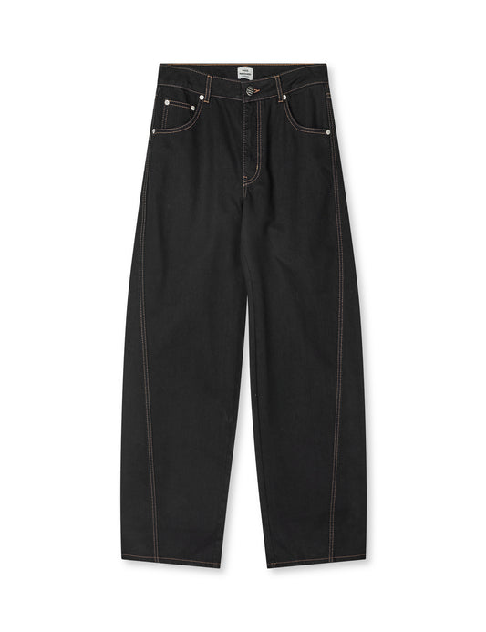 Dyed Denim Christel Jeans, Black