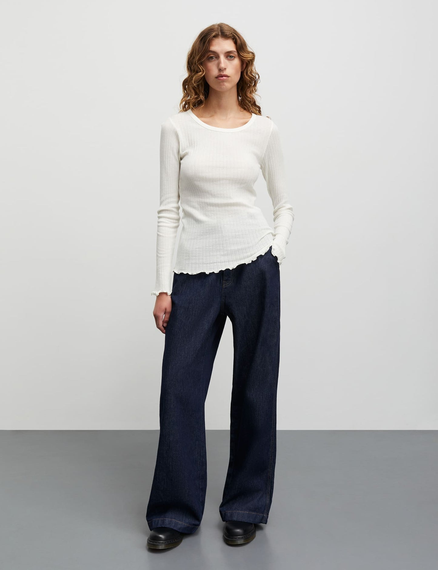 Cosy Denim Sotem Pants, Dark Indigo