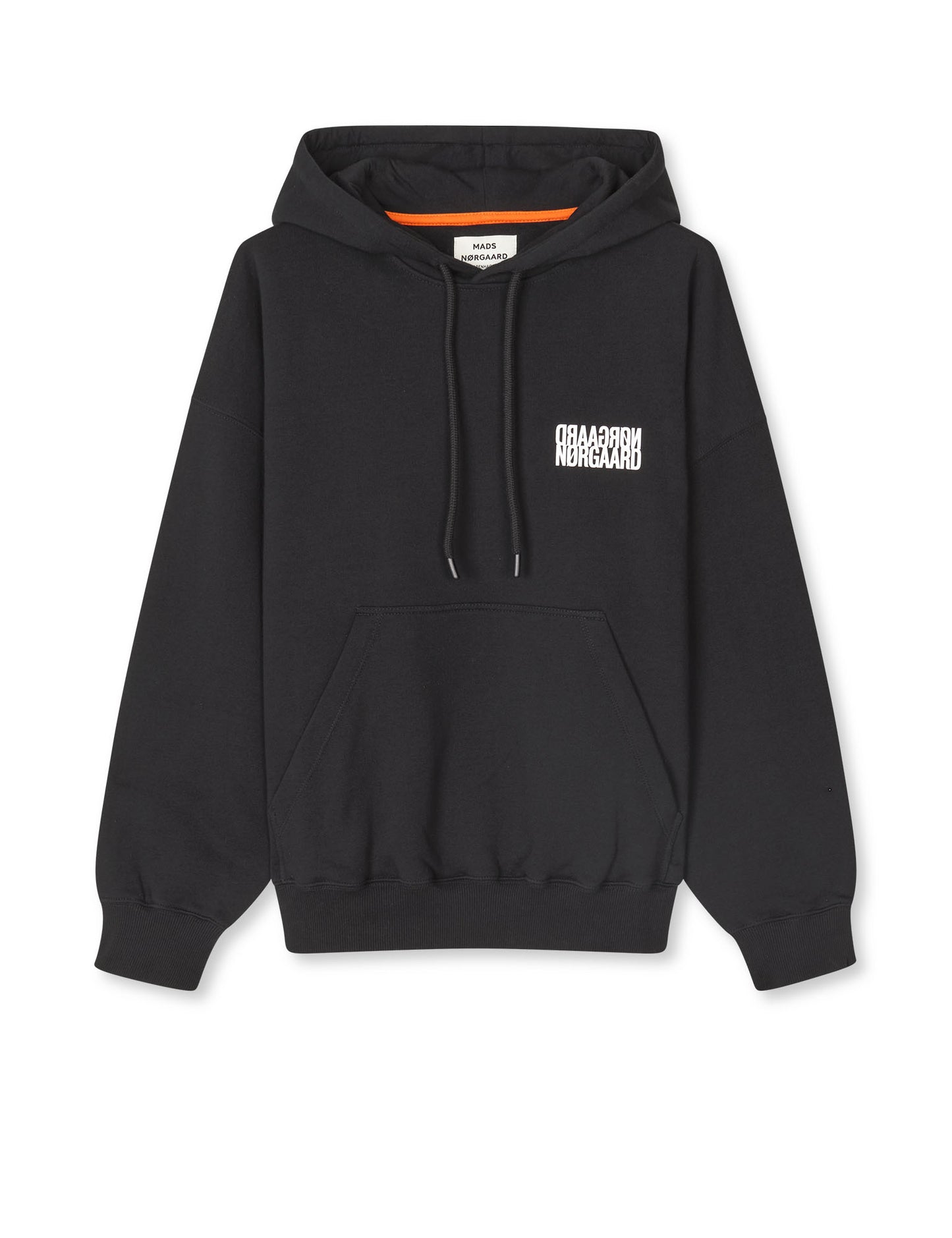 Organic Sweat Atlas Hoodie, Black