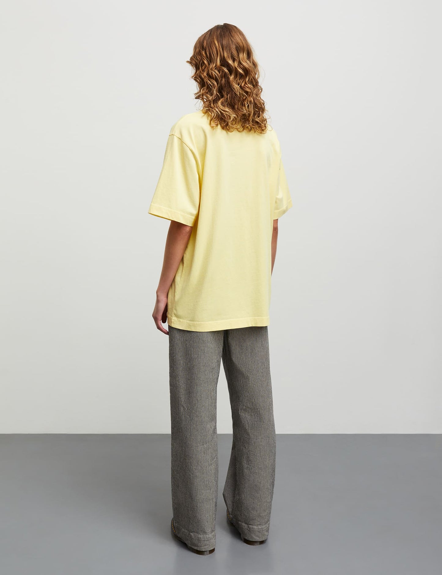 Cotton Jersey Dassel Tee, Tender Yellow