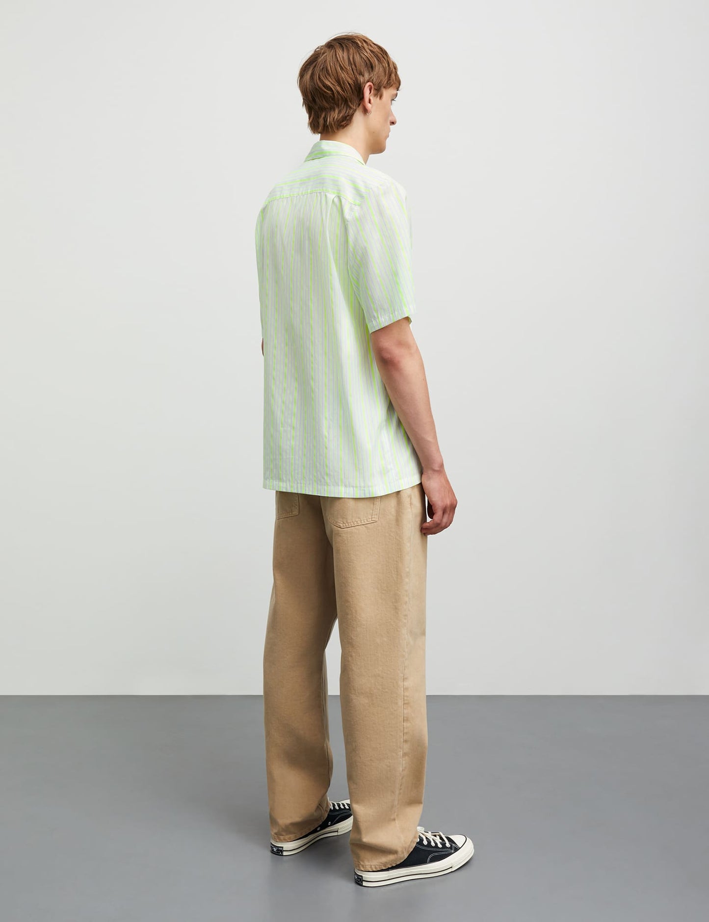 Neon Yarn Kenji Shirt SS, Love Bird Stripe