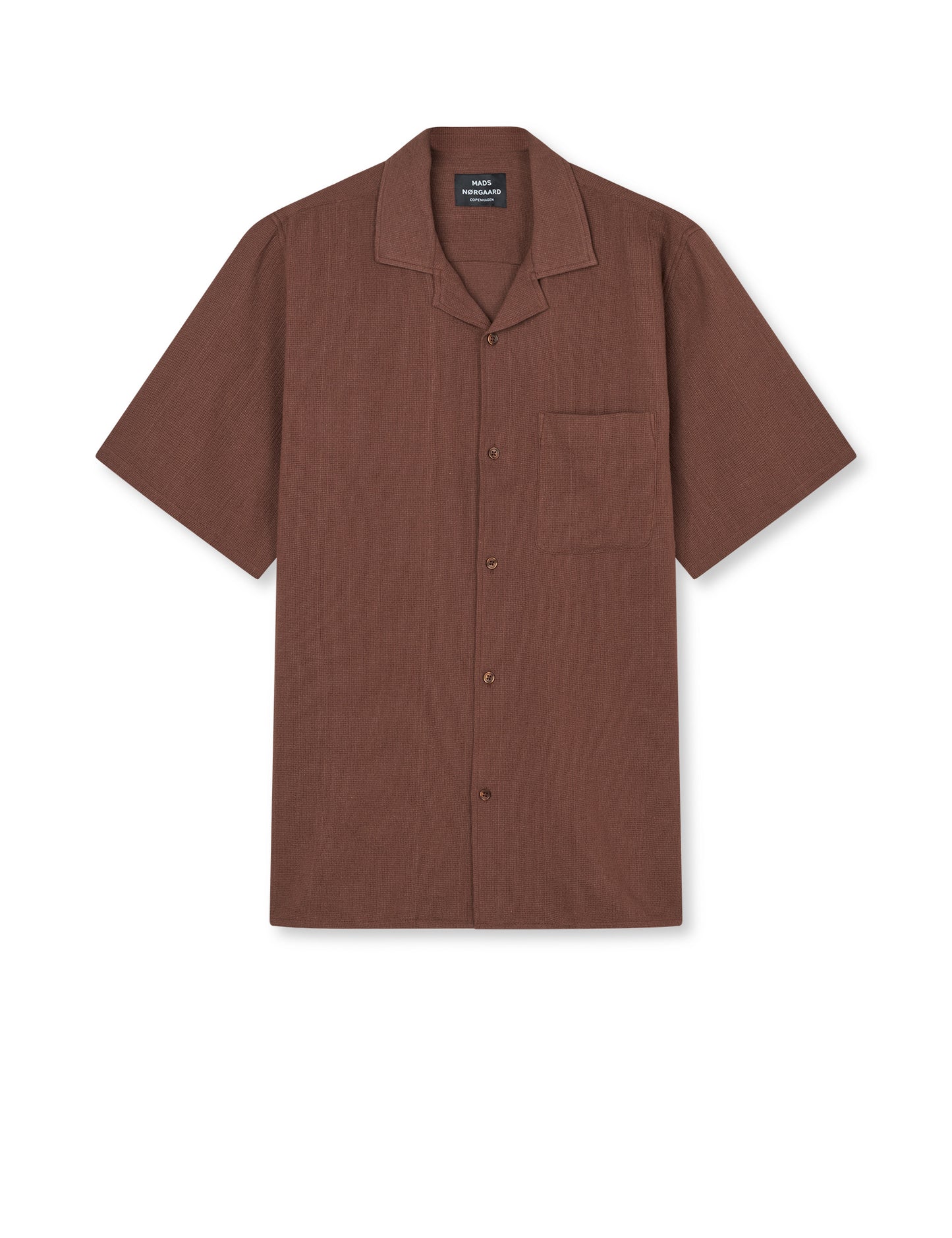 Texture Kenji Shirt SS, Chicory Coffee