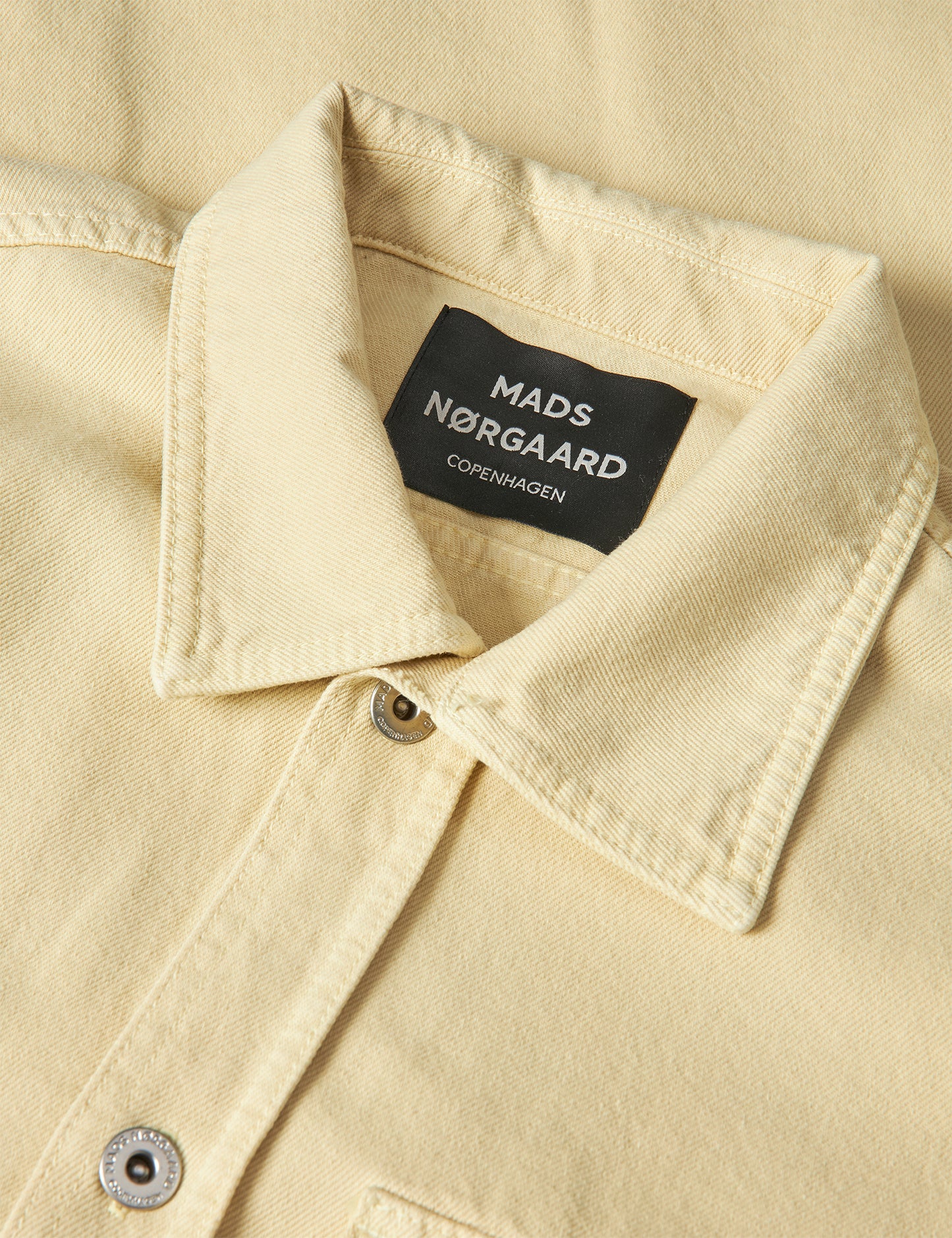 Sunset Twill August Work Shirt, Tender Yellow