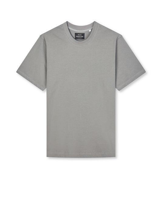 Cotton Jersey Frode Tee, Moon Mist