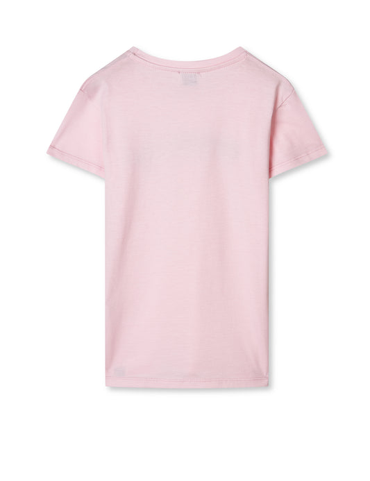 Single Cotton Tuvina Tee, Parfait Pink