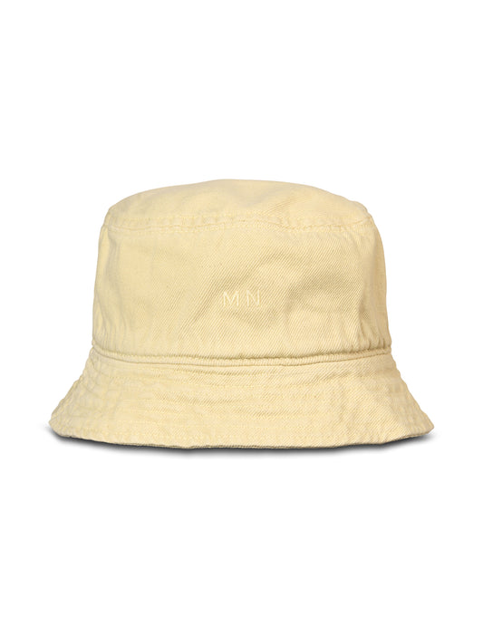 Sunset Twill Bucket Hat, Tender Yellow