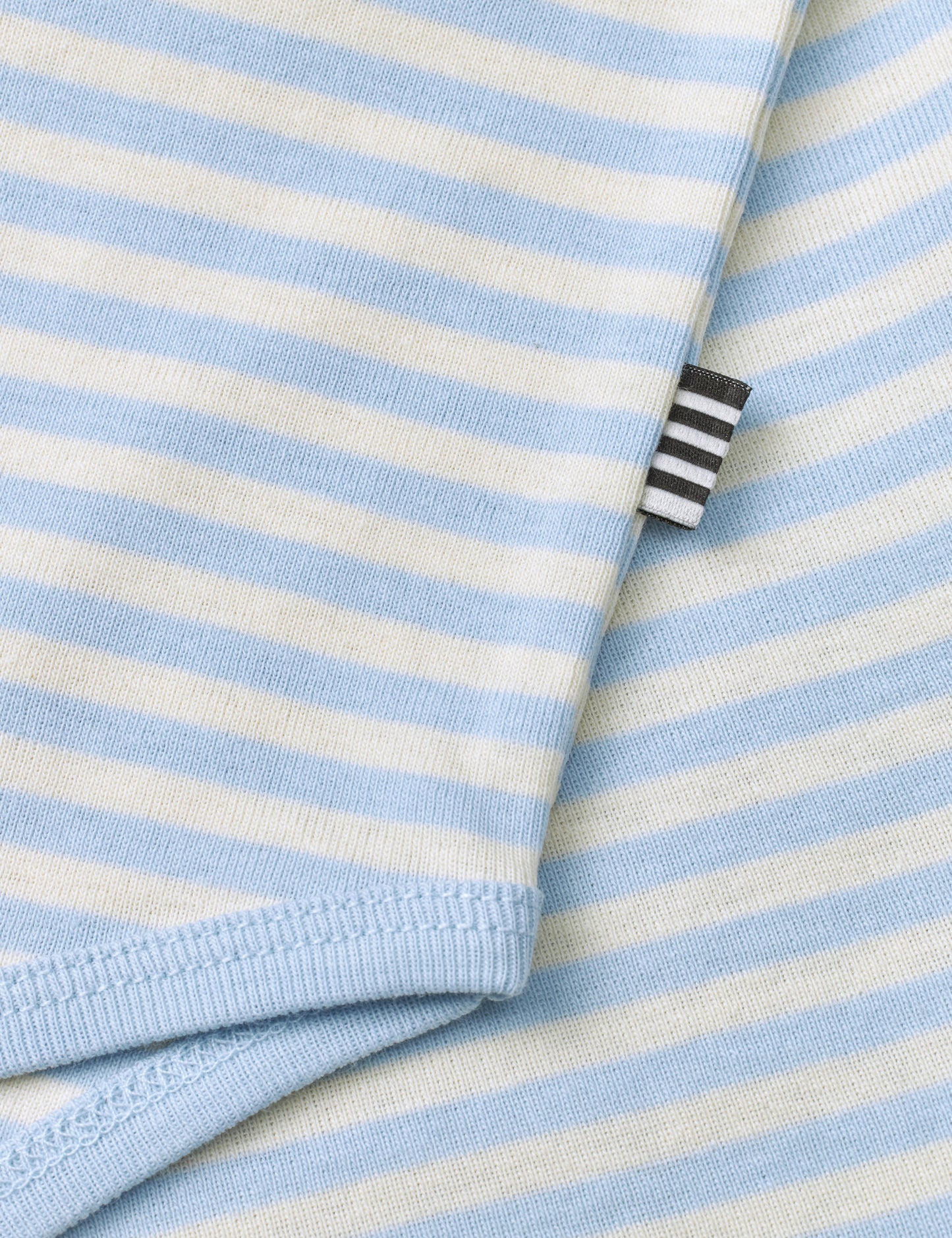 Soft Duo Striped Body, Cashmere Blue/Vanilla Ice