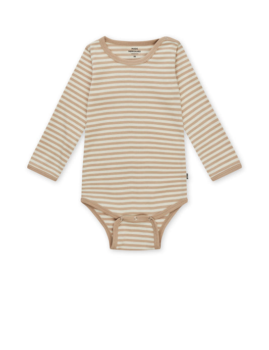 Soft Duo Striped Body, Oxford Tan/ Vanilla Ice