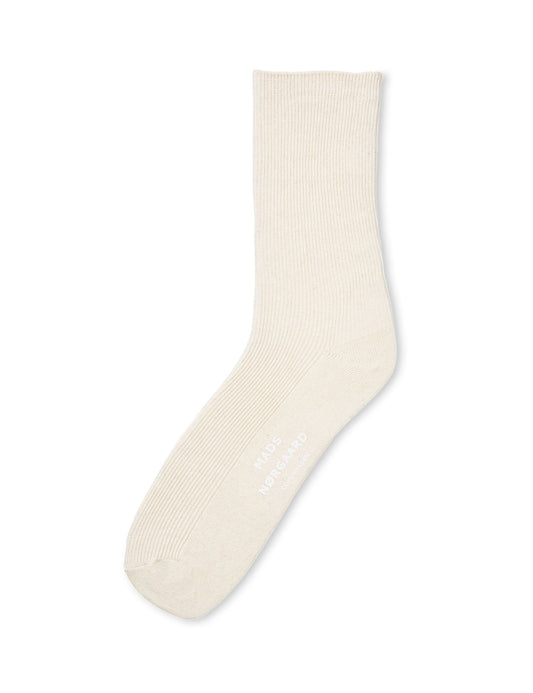 Sock Single Antonia, Ecru