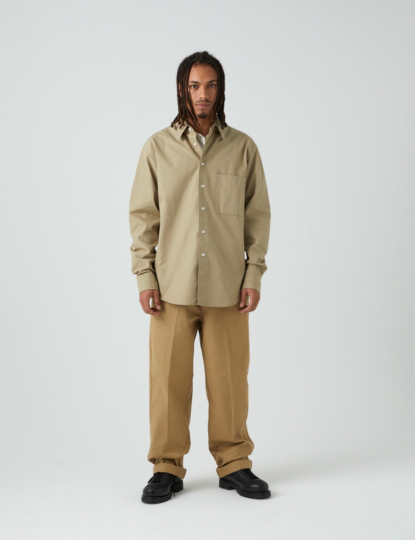 Crisp Twill Silas Pants,  Kelp